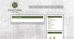 Desktop Screenshot of functionbrewing.com